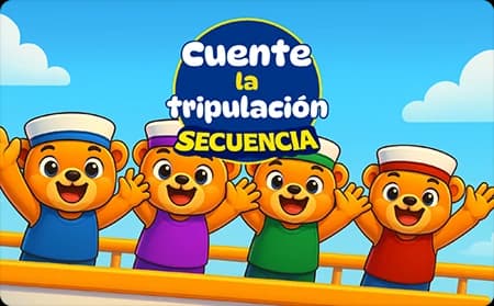 Cuenta a la Tripulación: Ampliar la Secuencia de Conteo