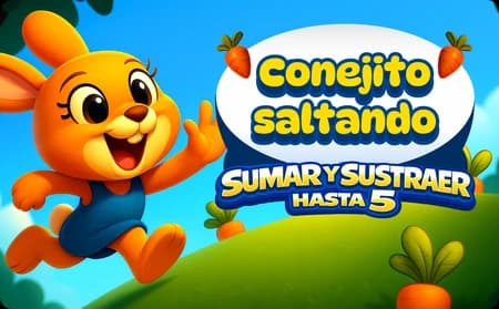 Conejito Saltando: Entender la Resta