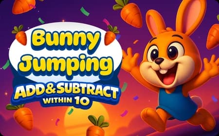 Bunny Jumping: More Addition and Subtraction