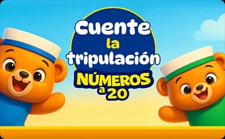 Cuenta a la Tripulación: Contar Números hasta el 20