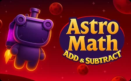 Astro Math: Fluently Add and Subtract within 10