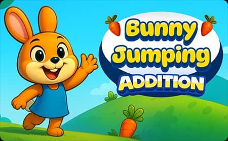 Bunny Jumping: Addition Facts to 20: Use Strategies
